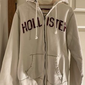 Mens Hollister zip up hoodie